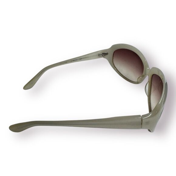 Oliver‎ Peoples Sunglasses La Donna JA 63-17-120 JAPAN White Pearl Frame Vintage - Picture 3 of 10